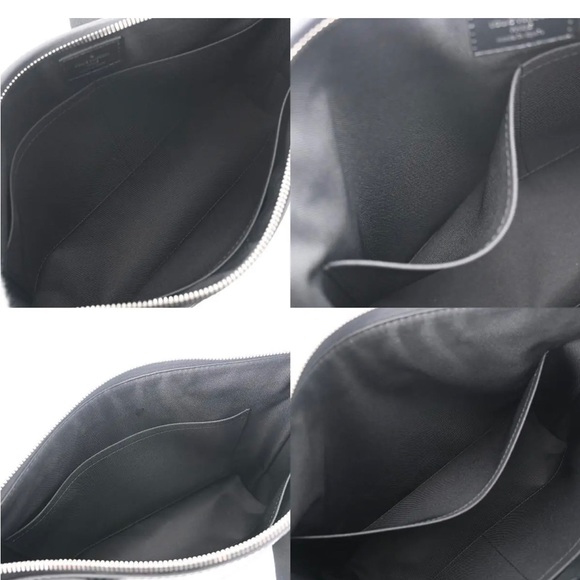 LOUIS VUITTON Damier Graffit Mick PM NM Black / grey (AUTHENTIC) - Picture 6 of 9